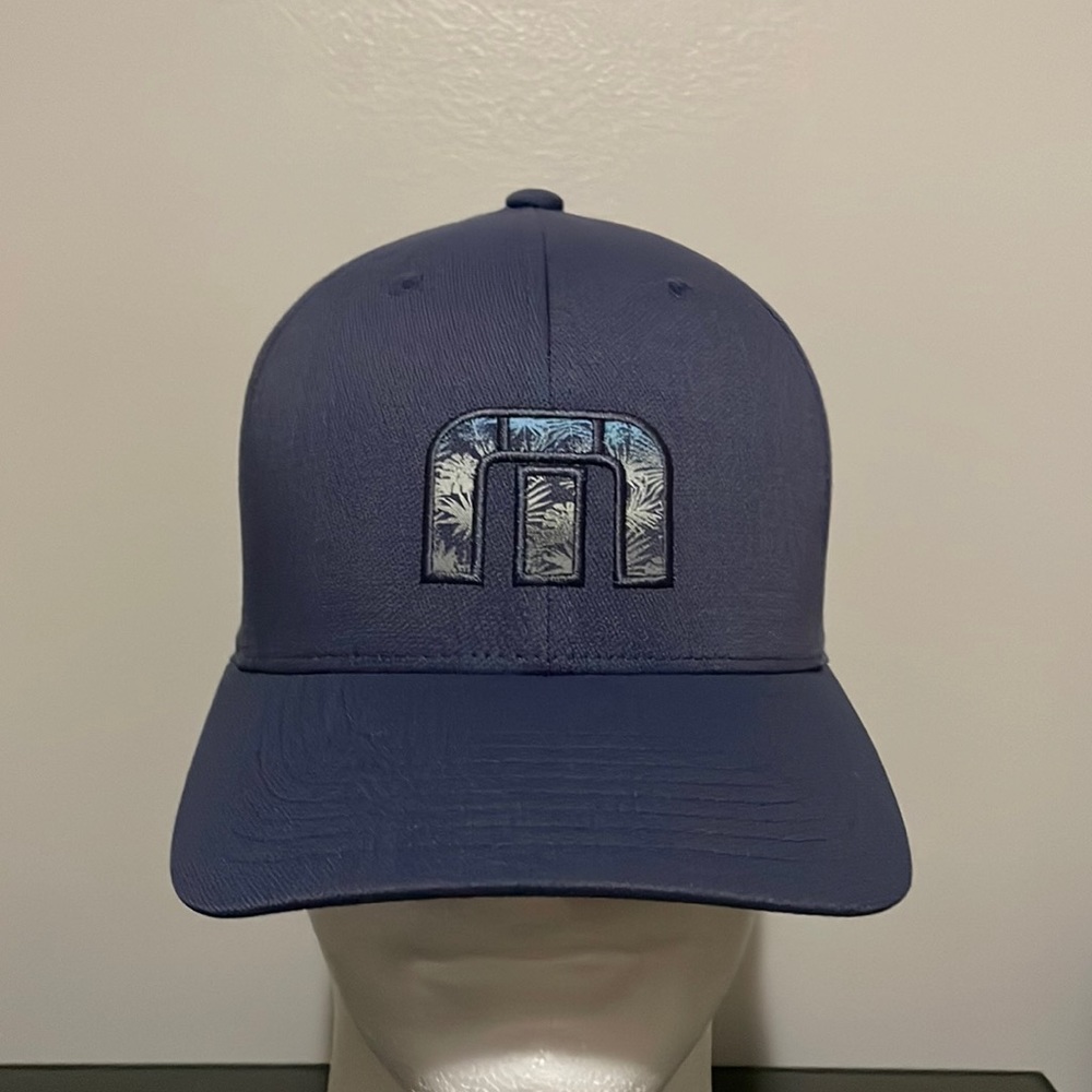 Navy Blue B-Bahamas SnapBack Floral Design Logo